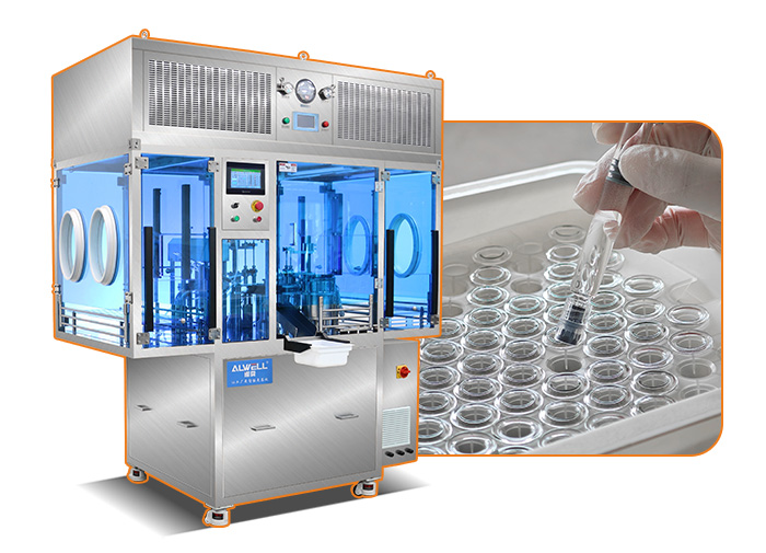 耀舜機(jī)械 羥基磷灰石原液灌裝機(jī) 預(yù)灌封 玻璃注射器