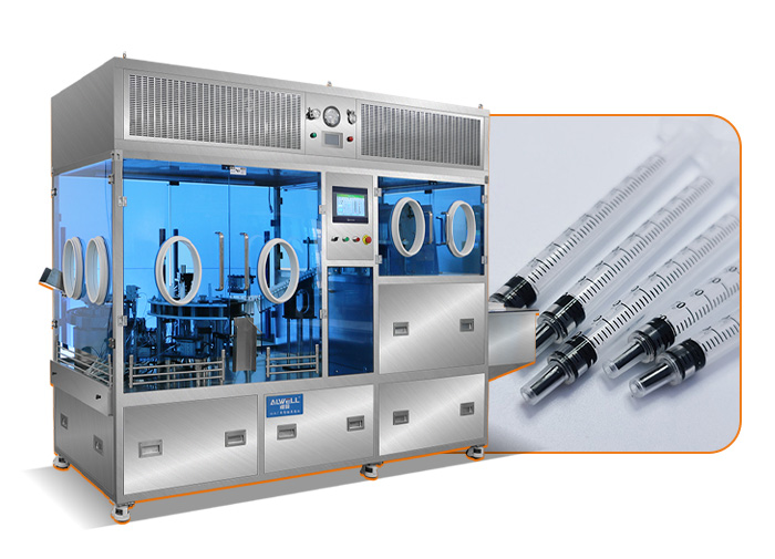 耀舜機(jī)械 氯化鈉預(yù)充式塑料注射器生產(chǎn)線(xiàn) 全自動(dòng)導(dǎo)管沖洗灌裝機(jī)