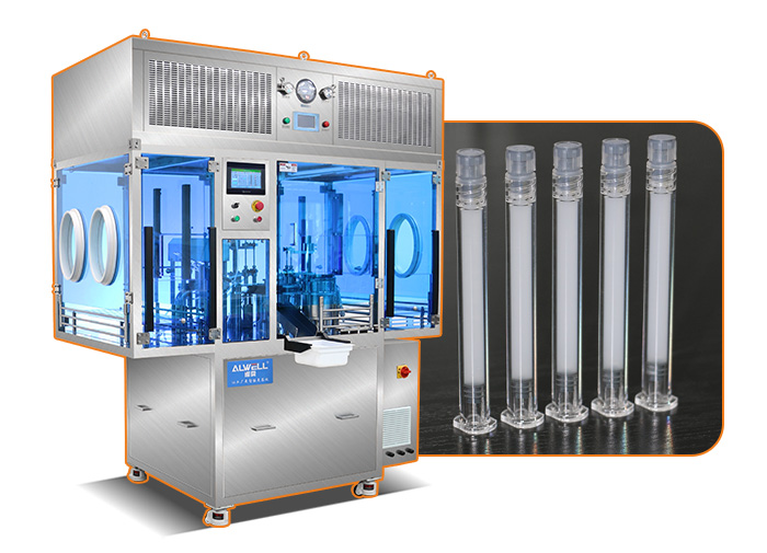 精華液定量預(yù)充式玻璃針管灌裝機(jī)