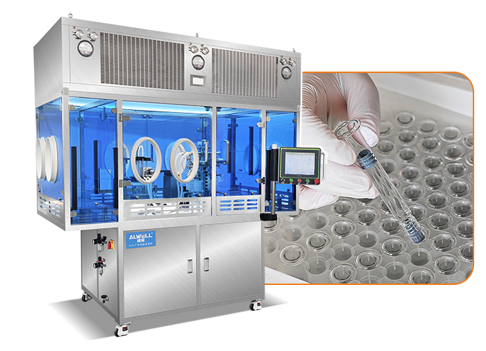 耀舜機(jī)械 1-20ml植物蛋白原液五頭灌裝機(jī) 玻璃針管 預(yù)灌封