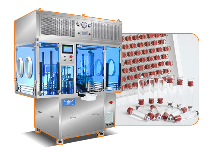 Beauty water light needle syringe filling machine